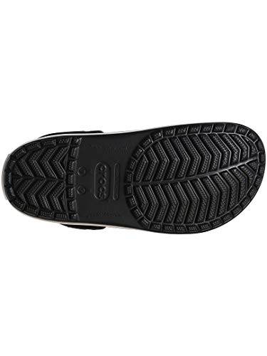 Crocs Crocband U, Zuecos Unisex Adulto, Negro (Black), 45-46 EU