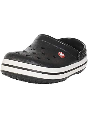 Crocs Crocband U, Zuecos Unisex Adulto, Negro (Black), 45-46 EU Crocs Crocband U, Zuecos Unisex Adulto, Negro (Black), 45-46 EU