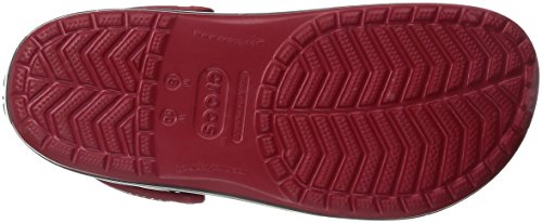 Crocs Crocband U, Zuecos Unisex Adulto, Rojo (Pepper), 36-37 EU