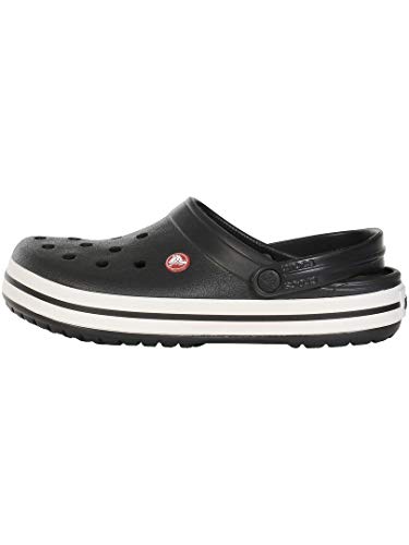 Crocs Crocband Unisex, Zuecos Adulto, Negro, 43/44 EU