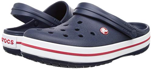 Crocs Crocband, Zuecos Unisex Adulto, Azul (Navy), 41/42 EU Crocs Crocband, Zuecos Unisex Adulto, Azul (Navy), 41/42 EU