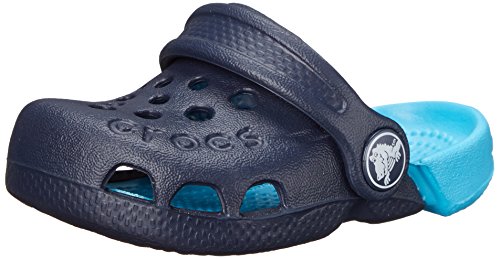 Crocs Electro Kids, Zuecos Unisex Niños, Azul (Navy/Electric Blue), 27/28 EU