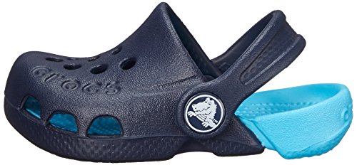 Crocs Electro Kids, Zuecos Unisex Niños, Azul (Navy/Electric Blue), 27/28 EU