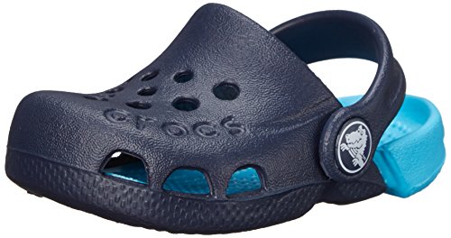 Crocs Electro Kids, Zuecos Unisex Niños, Azul (Navy/Electric Blue), 27/28 EU