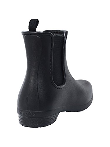 Crocs Freesail Chelsea Boot Women, Mujer Bota, Negro (Black/Black), 41-42 EU