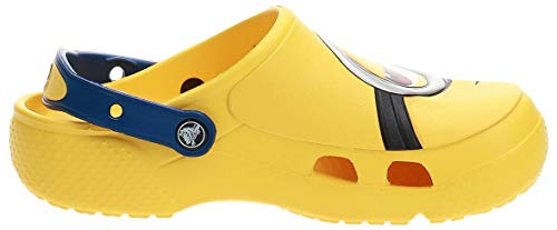 Crocs Fun Lab Minions Clog, Unisex Niños Zueco, Amarillo (Yellow), 22-23 EU