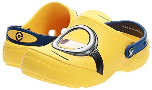 Crocs Fun Lab Minions Clog, Unisex Niños Zueco, Amarillo (Yellow), 22-23 EU