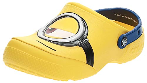 Crocs Fun Lab Minions Clog, Unisex Niños Zueco, Amarillo (Yellow), 22-23 EU