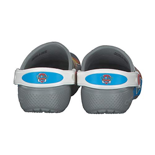 Crocs Fun Lab Paw Patrol Clog Kids, Zuecos Unisex Niños, Gris (Light Grey 007), 34/35 EU