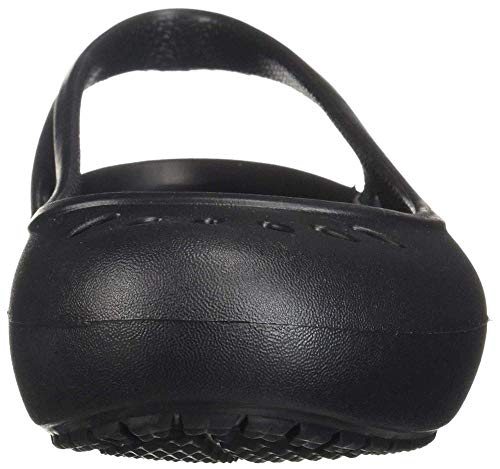 Crocs Kadee Slingback Women, Mujer Zapato plano, Negro (Black), 39-40 EU