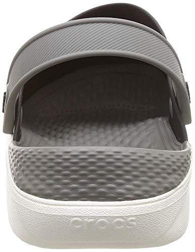 Crocs Literide Clog, Obstrucción Mujer, Negro (Black/Smoke), 39/40 EU