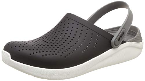 Crocs Literide Clog, Obstrucción Mujer, Negro (Black/Smoke), 39/40 EU