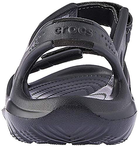 Crocs Swiftwater River Sandals 203965-06, Sandalias para Hombre, Negro (Black), 45/46 EU