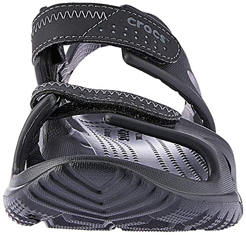 Crocs Swiftwater River Sandals 203965-06, Sandalias para Hombre, Negro (Black), 45/46 EU