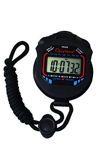 Cronómetro digital racing sports gym reloj detección bicicleta