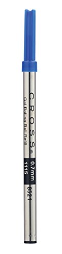 Cross Rollerball - Recambio de tinta de gel de grosor medio, color azul Cross Rollerball - Recambio de tinta de gel de grosor medio, color azul