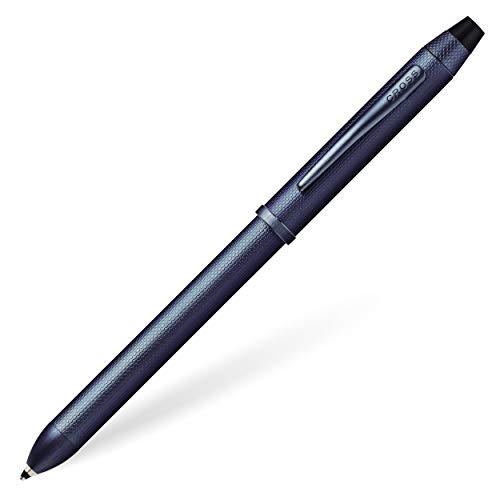 Cross Tech 3 - Bolígrafo multifunción (portaminas, bolígrafo, goma y puntero), color azul