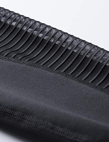 CRZ YOGA - Malla Pantalones Deportivos Elastico Cintura Media Fitness Yoga para Mujer -71cm Negro - R426 42 CRZ YOGA - Malla Pantalones Deportivos Elastico Cintura Media Fitness Yoga para Mujer -71cm Negro - R426 42