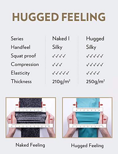 CRZ YOGA Mujer Compression Leggings Cintura Alta Deportivos Running Fitness Pantalon con Bolsillo-63cm Melanita R424 42 CRZ YOGA Mujer Compression Leggings Cintura Alta Deportivos Running Fitness Pantalon con Bolsillo-63cm Melanita R424 42