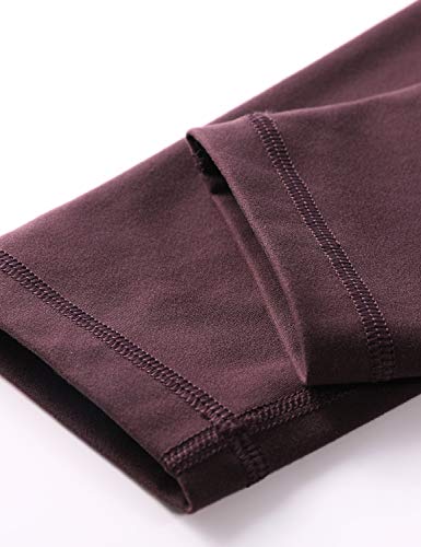 CRZ YOGA Mujer Deportivos Capris Yoga Pantalones Elásticos Cintura Alta Leggings - 63cm Violeta Claro - 63cm 40 CRZ YOGA Mujer Deportivos Capris Yoga Pantalones Elásticos Cintura Alta Leggings - 63cm Violeta Claro - 63cm 40