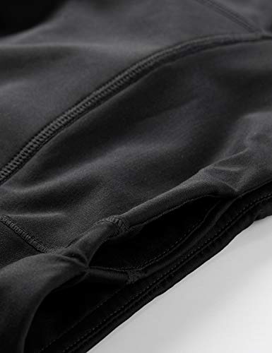 CRZ YOGA Pantalón Corto Deportivo Mujer Shorts Casual con Bolsillo para Gimnasio - 10cm Negro 46 CRZ YOGA Pantalón Corto Deportivo Mujer Shorts Casual con Bolsillo para Gimnasio - 10cm Negro 46