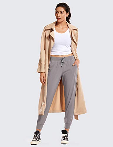CRZ YOGA Pantalón Deportivo Mujer con Bolsillos Pantalones Harem con Cordones Roca Lunar 46 CRZ YOGA Pantalón Deportivo Mujer con Bolsillos Pantalones Harem con Cordones Roca Lunar 46