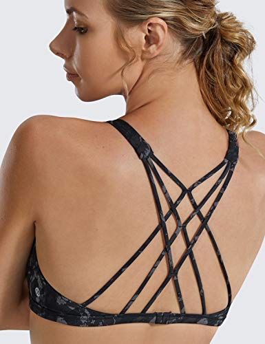 CRZ YOGA Sujetador Deportivo Yoga para Mujer Ejercicio Fitness Ropa Interior Camo Multi 3 M CRZ YOGA Sujetador Deportivo Yoga para Mujer Ejercicio Fitness Ropa Interior Camo Multi 3 M