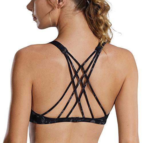 CRZ YOGA Sujetador Deportivo Yoga para Mujer Ejercicio Fitness Ropa Interior Camo Multi 3 M CRZ YOGA Sujetador Deportivo Yoga para Mujer Ejercicio Fitness Ropa Interior Camo Multi 3 M