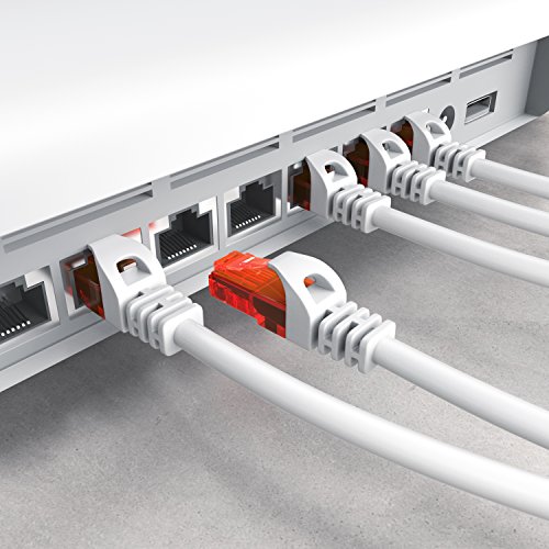 CSL - 7,5m Cable de Red Gigabit Ethernet LAN Cat.6 RJ45-10 100 1000Mbit s - Cable de conexión a Red - UTP - Compatible con Cat.5 Cat.5e Cat.7 CSL - 7,5m Cable de Red Gigabit Ethernet LAN Cat.6 RJ45-10 100 1000Mbit s - Cable de conexión a Red - UTP - Compatible con Cat.5 Cat.5e Cat.7