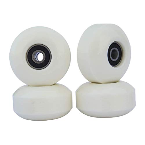 Ctzrzyt Ruedas de Skate con Rodamientos Ruedas de Calle de 52X30 Mm Piezas de Skate Ruedas de Crucero Longboard (Juego de 4) Blanco Ctzrzyt Ruedas de Skate con Rodamientos Ruedas de Calle de 52X30 Mm Piezas de Skate Ruedas de Crucero Longboard (Juego de 4) Blanco