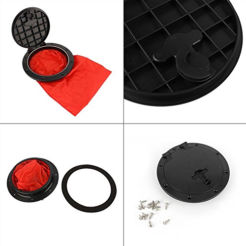 Cubierta de Escotilla 6 Pulgadas Extraer Kit de Placa de Cubierta Barco Vela Kayak Canoa Accesorios DIY Cubierta de Escotilla 6 Pulgadas Extraer Kit de Placa de Cubierta Barco Vela Kayak Canoa Accesorios DIY