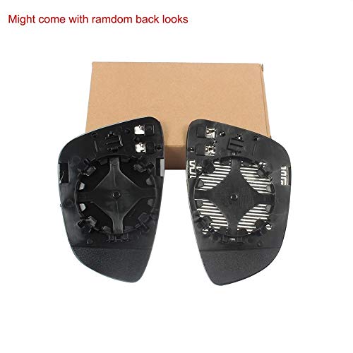 Cubiertas de repuesto para espejo Climatizada delantero izquierdo Lado derecho retrovisor espejo de ala de cristal Fit for VW Eos CC Scirocco Jetta MK6 Passat B7 Escarabajo Europea alta Versión Ala co Cubiertas de repuesto para espejo Climatizada delantero izquierdo Lado derecho retrovisor espejo de ala de cristal Fit for VW Eos CC Scirocco Jetta MK6 Passat B7 Escarabajo Europea alta Versión Ala co