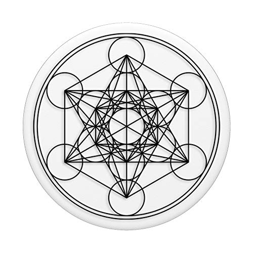 Cubo de metatrones, geometría sagrada, sólidos platónicos PopSockets PopGrip: Agarre intercambiable para Teléfonos y Tabletas Cubo de metatrones, geometría sagrada, sólidos platónicos PopSockets PopGrip: Agarre intercambiable para Teléfonos y Tabletas