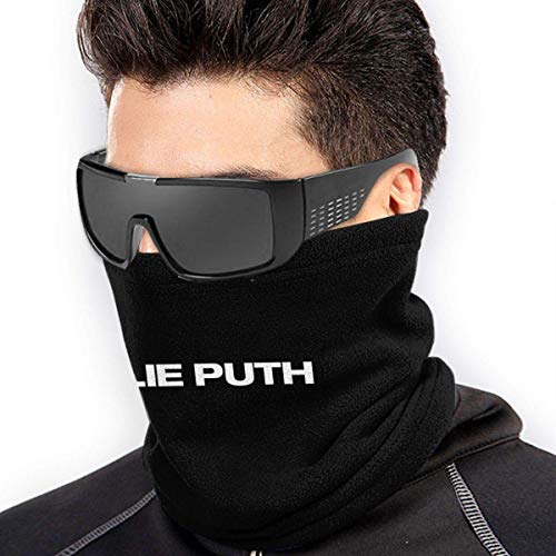 Cuello Polaina Bufanda/Pasamontañas/Cubierta facial Máscara de esquí de invierno Charlie Puth Clásico Cuello Bufanda cálida Tendencia a prueba de viento