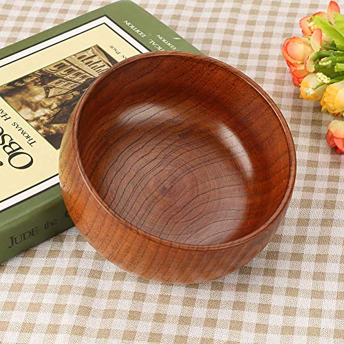 Cuenco de sopa casero práctico del servicio de mesa del arco de madera para el restaurante Cuenco de sopa casero práctico del servicio de mesa del arco de madera para el restaurante