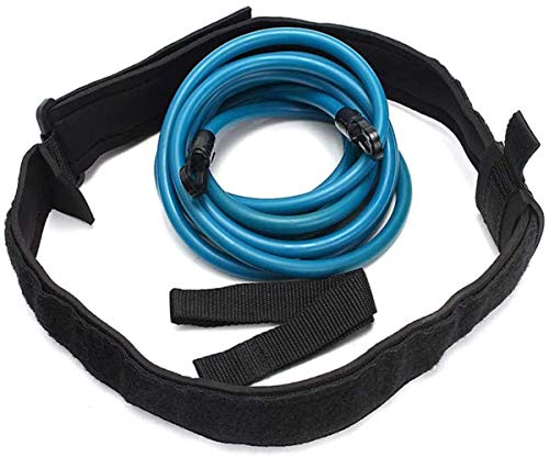 Cuerda De Entrenamiento De NatacióN, Bandas De Resistencia para NatacióN, Cuerda EláStica para Entrenamiento De Resistencia Estacionaria, Herramientas De Piscina.(Azul)