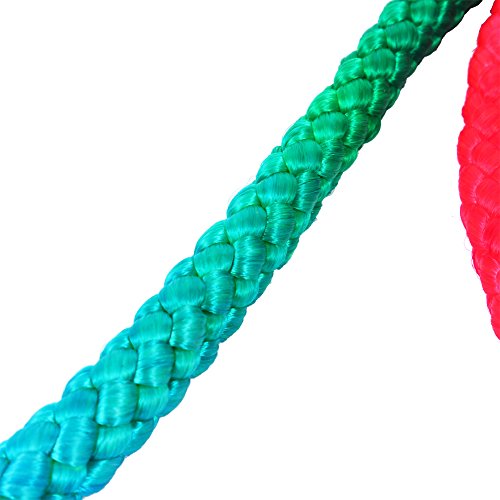 Cuerda de Gimnasia Artística del Arco Irís Cuerda de Entrenamiento y Competición Cuerda de Nylon para Saltar Cuerda de Gimnasia Artística del Arco Irís Cuerda de Entrenamiento y Competición Cuerda de Nylon para Saltar