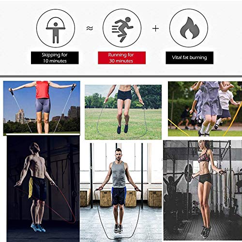 Cuerda De Saltar, Cuerda para Saltar Comba De Alta Velocidad Ajustable Asa Antideslizante, Hombres y Mujeres Fitness Equipment Artículos Deportivos Cuerda Saltar, Entrenamiento Deportivo Aire Libre Cuerda De Saltar, Cuerda para Saltar Comba De Alta Velocidad Ajustable Asa Antideslizante, Hombres y Mujeres Fitness Equipment Artículos Deportivos Cuerda Saltar, Entrenamiento Deportivo Aire Libre