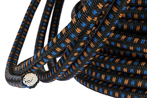 Cuerda Elastica 8mm. Monotex Polietileno. Piscinas (Standard NF P 90-308) Toldos Acampadas Exteriores Manualidades Nautica Amarres Escalada Resistente al Agua (50m, Negro Chiné) Cuerda Elastica 8mm. Monotex Polietileno. Piscinas (Standard NF P 90-308) Toldos Acampadas Exteriores Manualidades Nautica Amarres Escalada Resistente al Agua (50m, Negro Chiné)