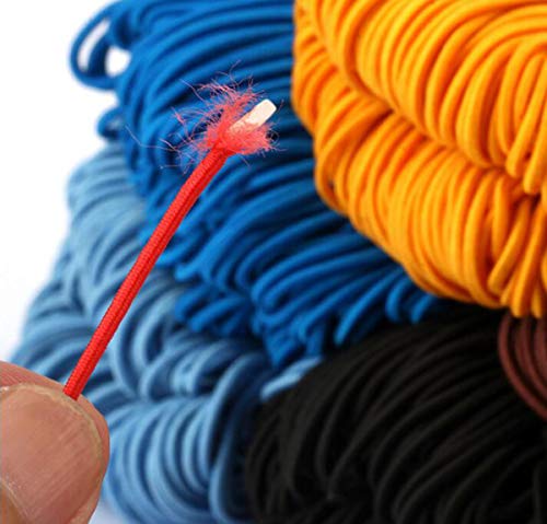 Cuerda Elastica Liuer Bandas Elastica Redondos Cintas Elásticas para Costura Y Manualidades DIY Cordon Cordón Goma para Elástico de Cuerda Tela para Coser Ropa Hogar y Cocina(87,5 Yardas/ 80 m) Cuerda Elastica Liuer Bandas Elastica Redondos Cintas Elásticas para Costura Y Manualidades DIY Cordon Cordón Goma para Elástico de Cuerda Tela para Coser Ropa Hogar y Cocina(87,5 Yardas/ 80 m)