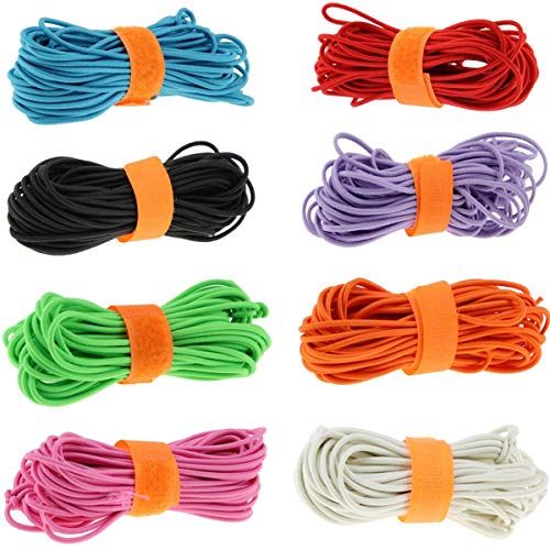 Cuerda Elastica Liuer Bandas Elastica Redondos Cintas Elásticas para Costura Y Manualidades DIY Cordon Cordón Goma para Elástico de Cuerda Tela para Coser Ropa Hogar y Cocina(87,5 Yardas/ 80 m) Cuerda Elastica Liuer Bandas Elastica Redondos Cintas Elásticas para Costura Y Manualidades DIY Cordon Cordón Goma para Elástico de Cuerda Tela para Coser Ropa Hogar y Cocina(87,5 Yardas/ 80 m)