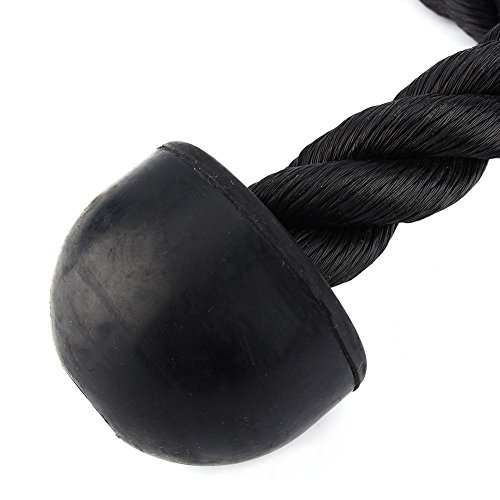 Cuerda Tríceps, Cuerda Biceps Tricep Rope Cable de Fijación 70CM Nylon Tricep Cuerda Polea Desplegable Manijas Antideslizantes para Fitness Body Building Gimnasio Empujar Tirar Hacia Abajo Cuerda Cuerda Tríceps, Cuerda Biceps Tricep Rope Cable de Fijación 70CM Nylon Tricep Cuerda Polea Desplegable Manijas Antideslizantes para Fitness Body Building Gimnasio Empujar Tirar Hacia Abajo Cuerda