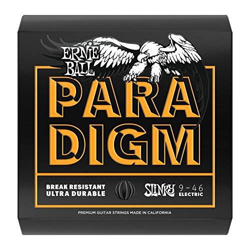 Cuerdas de guitarra eléctrica Ernie Ball Hybrid Slinky Paradigm - calibre 9-46 Cuerdas de guitarra eléctrica Ernie Ball Hybrid Slinky Paradigm - calibre 9-46