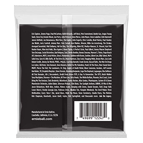 Cuerdas de guitarra eléctrica hiladas de acero inoxidable Slinky Ernie Ball Hybrid - 9-46 Gauge Cuerdas de guitarra eléctrica hiladas de acero inoxidable Slinky Ernie Ball Hybrid - 9-46 Gauge