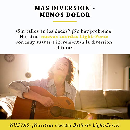 Cuerdas de nailon de primera calidad para guitarra clásica, española, flamenca y guitarra acústica (lote de 6 cuerdas) BONUS: 4 púas + Escuela de Guitarra (ebook)