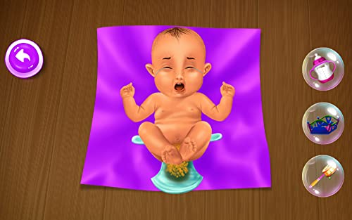 Cuidado del bebé recién nacido: ¡Un maravilloso juego de cuidado del bebé - juegue a ser mami o niñera! GRATIS