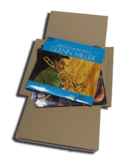 CUIDATUMUSICA 25 Cajas DE Carton Cruz Embalaje Y Envio para Enviar DE 1 A 3 Discos DE Vinilo LP (Los Discos Grandes) - Ref. 1797 - CUIDATUMUSICA 25 Cajas DE Carton Cruz Embalaje Y Envio para Enviar DE 1 A 3 Discos DE Vinilo LP (Los Discos Grandes) - Ref. 1797 -