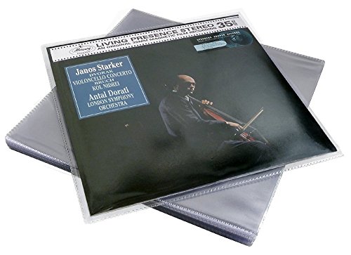 CUIDATUMUSICA 25 Fundas Exteriores PVC Deluxe para Discos de Vinilo LP/Ref.2988 CUIDATUMUSICA 25 Fundas Exteriores PVC Deluxe para Discos de Vinilo LP/Ref.2988