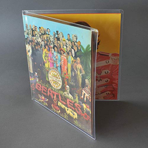 CUIDATUMUSICA Fundas Exteriores para Discos de Vinilo con Carpeta Abierta (Gatefold) para Doble LP - Marca Cuida-Tu-Musica - / Ref.2345