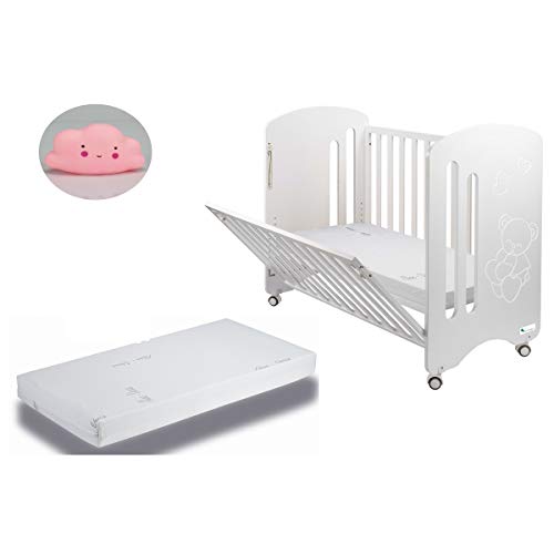 Cuna Lovely Premium con Colchón y REGALO Lámpara Nube Rosa Cuna Lovely Premium con Colchón y REGALO Lámpara Nube Rosa